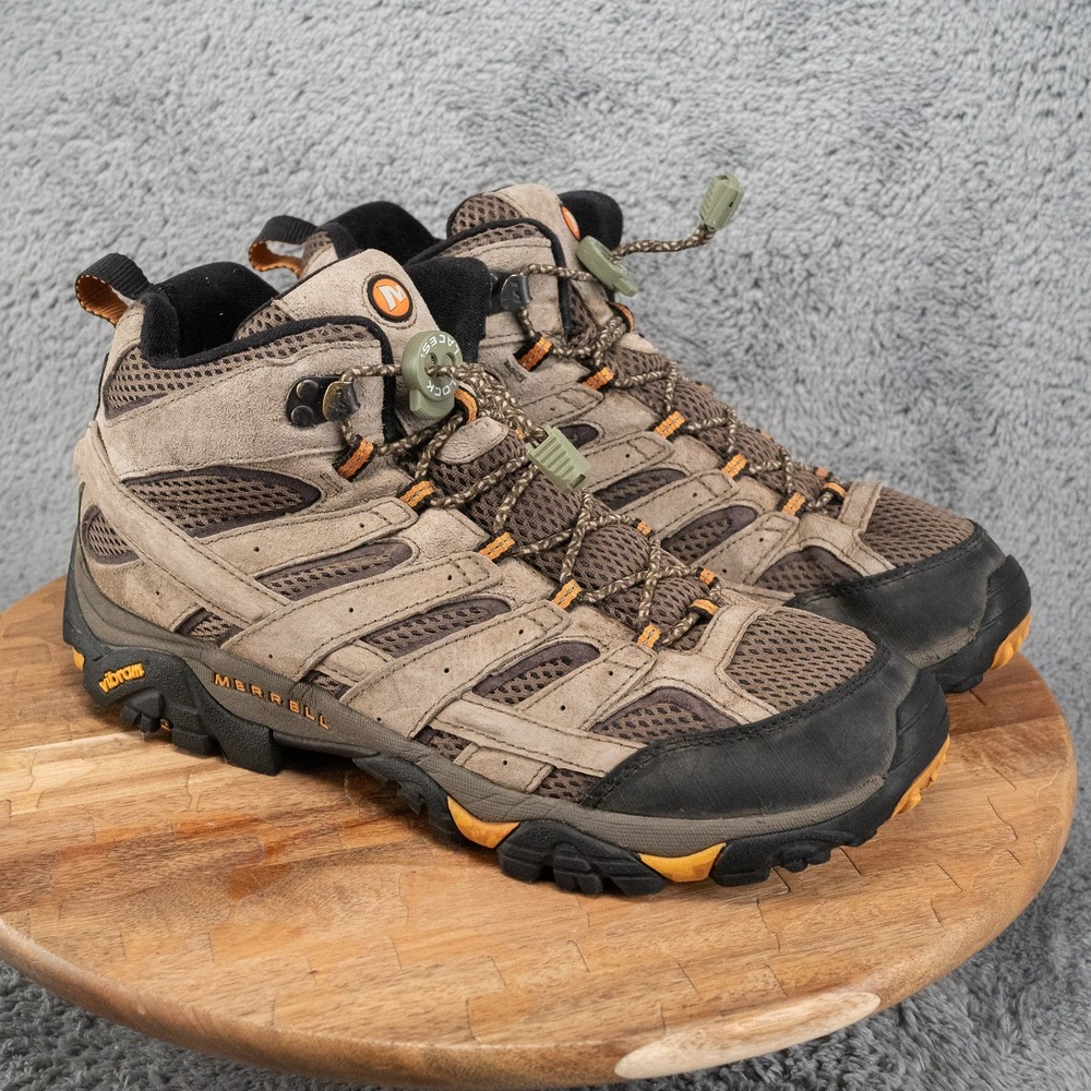 Merrell Men's Moab 2 Mid Ventilator Hiking Boots Walnut Size 11